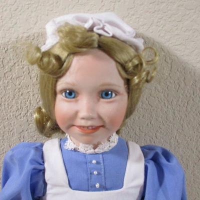 Julie Krueger  Porcelain Nursery Rhyme  Doll 1980's  