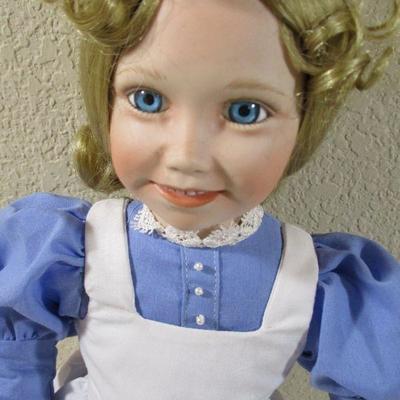 Julie Krueger  Porcelain Nursery Rhyme  Doll 1980's  