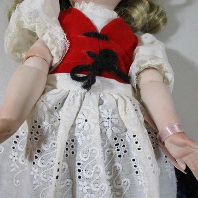 Vintage Porcelain Artisan Guild Doll 