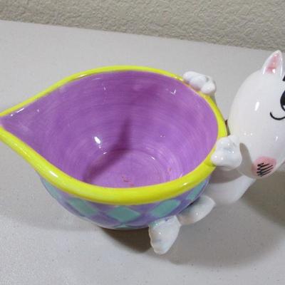 Vintage Maxine JWagner Porcelain Creamer and Sugar bowl 2x3"
