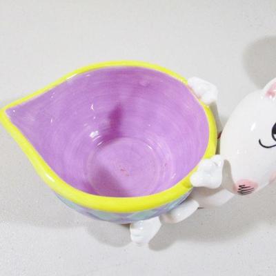 Vintage Maxine JWagner Porcelain Creamer and Sugar bowl 2x3"