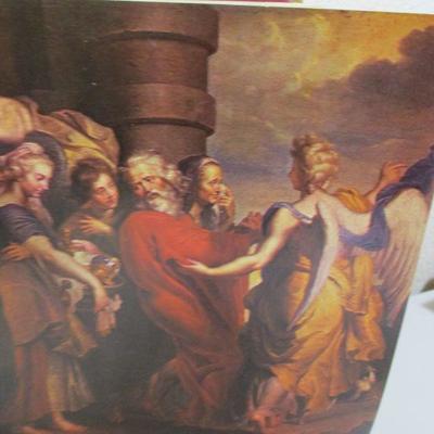The Holy Bible Fireside Edition Red Letter 1965 :Large leather Binder