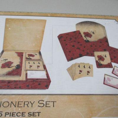 Piccadilliy Rose 215piece Stationery  Set