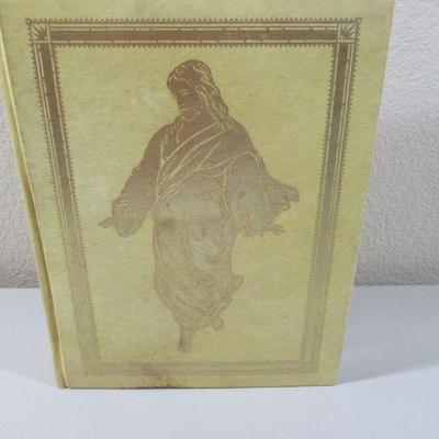 The Holy Bible Fireside Edition Red Letter 1965 :Large leather Binder