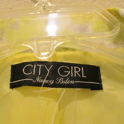 Beautiful City Girl Trench Knee Height Summer Coat P/S Yellows 