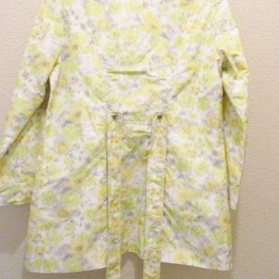 Beautiful City Girl Trench Knee Height Summer Coat P/S Yellows 