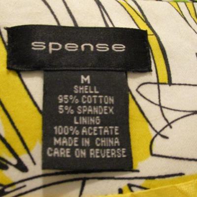 Summer Spense Opern Jacket M Yellow,Black and White 