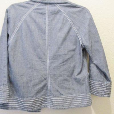 Chico Jacket Size 0 Denium 