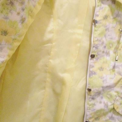 Beautiful City Girl Trench Knee Height Summer Coat P/S Yellows 
