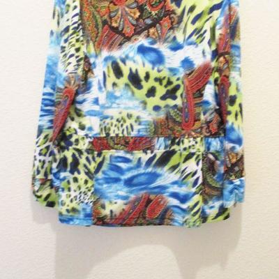 Christopher Banks Button Down Jacket  Stretch P/M  Multicolor 
