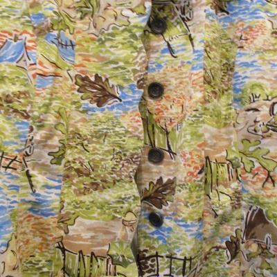 Christopher Banks Button Down Jacket  Stretch P/M  Multicolor 