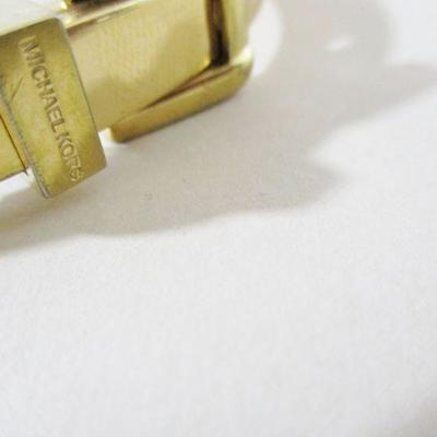 Micheal Kors  Gold tone Belt Buckle Bracelet