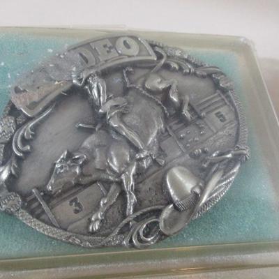 Rodeo Belt Buckle Siskiyou  Still in the original package 