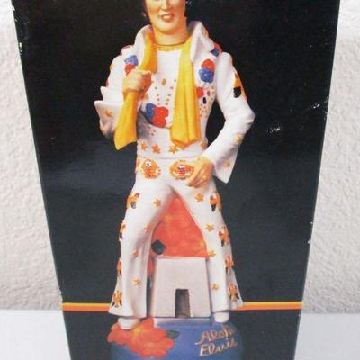 Aloha Elvis Porcelain Decanter Figurine Sealed McCormic