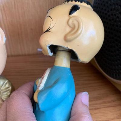 Set of 5 Asian Bobble Heads