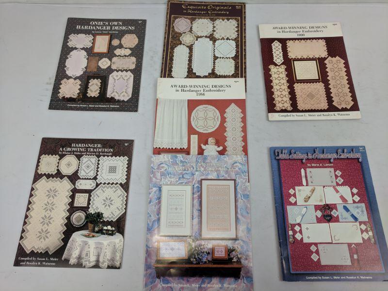 Hardanger Pattern Books 7 Hardanger Designs Pattern Books | EstateSales.org