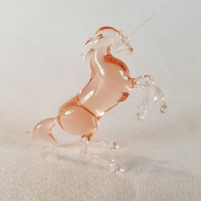 Hand Blown Glass Unicorns
