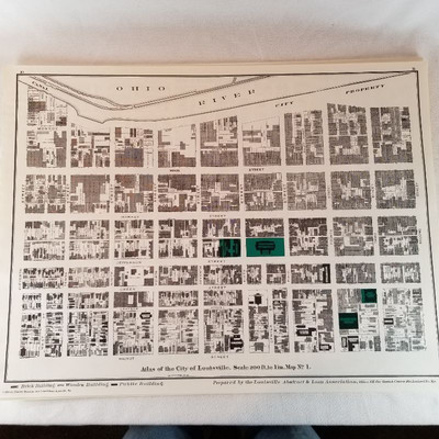 Atlas Historical Reprints of City of Louisville and Jefferson & Oldham Counties - Set of 11