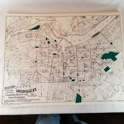 Atlas Historical Reprints of City of Louisville and Jefferson & Oldham Counties - Set of 11