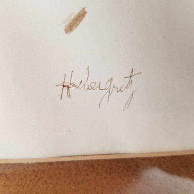 Sepia and Ink Art by George Habergritz