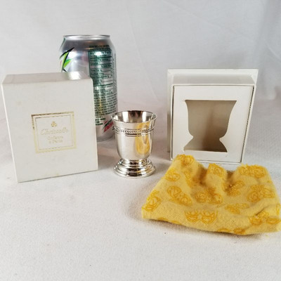 French Silver Plate Jigger by Christofle 