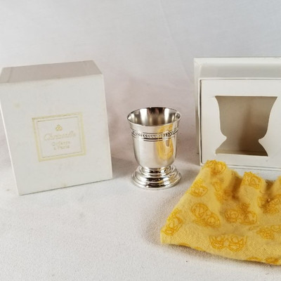 French Silver Plate Jigger by Christofle 