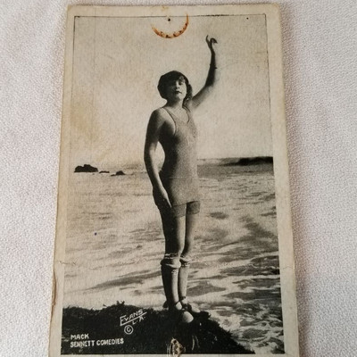 Vintage Lady Post Cards and Photograph
