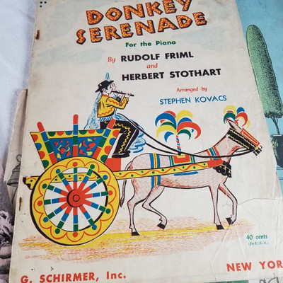 Very Old Sheet Music