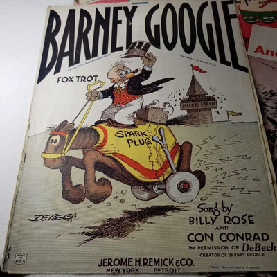 Very Old Sheet Music