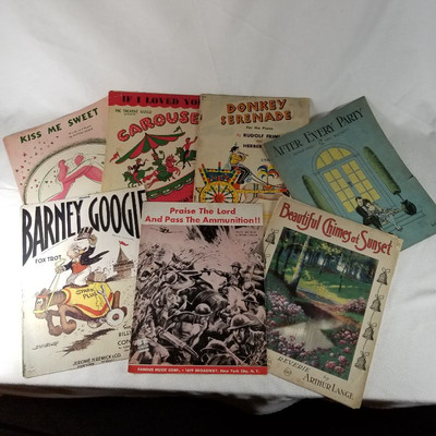 Very Old Sheet Music