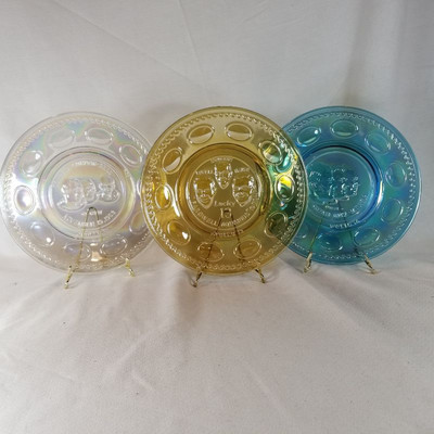 Wheaton Ware Apollo Collector Plates  - 12, 13 & 14