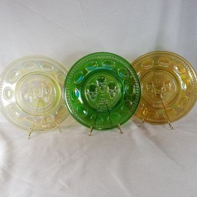 Wheaton Ware Apollo Collector Plates 15, 16, 17