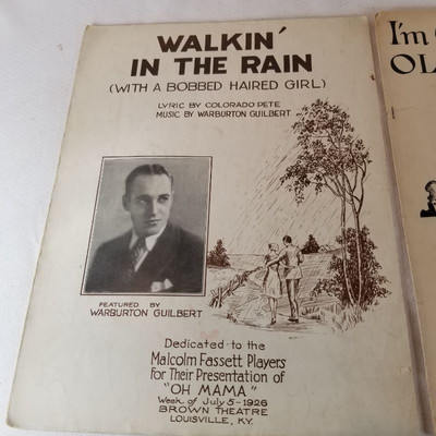Antique Louisville Kentucky Sheet Music