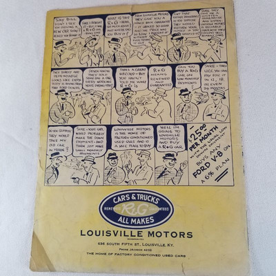 Fords in Louisville KY Sheet Music