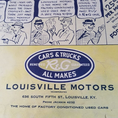 Fords in Louisville KY Sheet Music