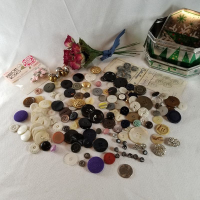 Buttons and Roses