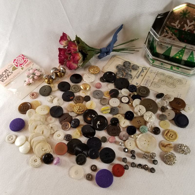 Buttons and Roses