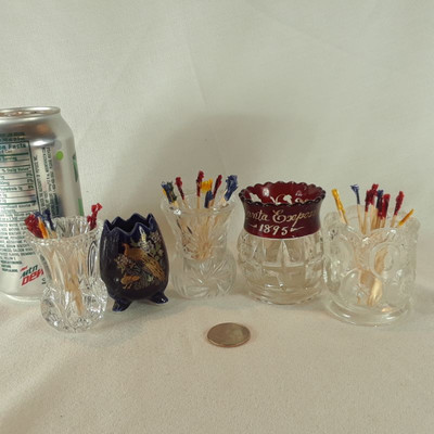 Toothpick Holders Galore
