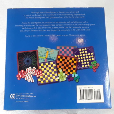 Mensa Board Games Pack