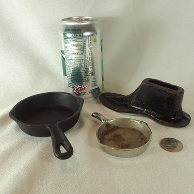 Child's Skillet, Shoe Mold & Salesman's Skillet Giveaway