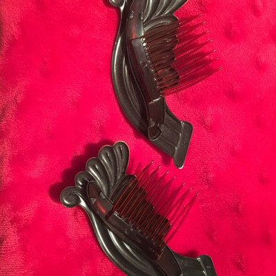 Beautiful Vintage Copper Combs: (Estimated Value $100-$200)