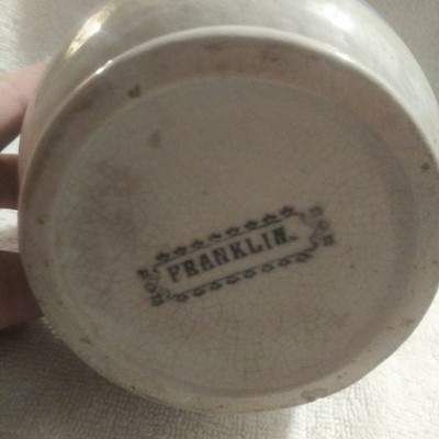 Nice Franklin Pottery Pitcher 