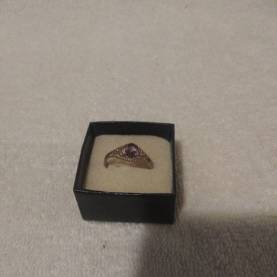 Silver ring stamped 925