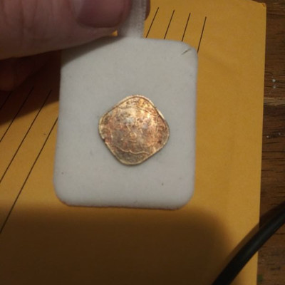 1942 1/2 Anna. India Coin 