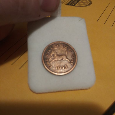 One pice Goverment of India Coin