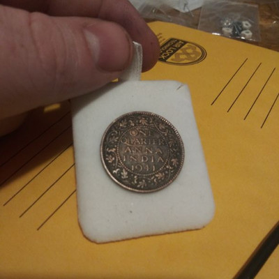 1941 One Quarter Anna 