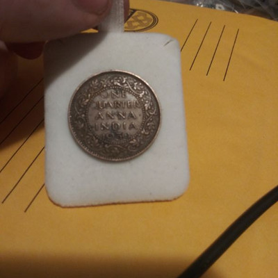 1939 One Quarter Anna 