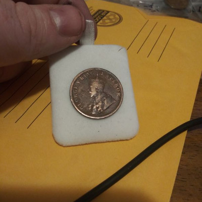 1933 One Quarter Anna India Coin