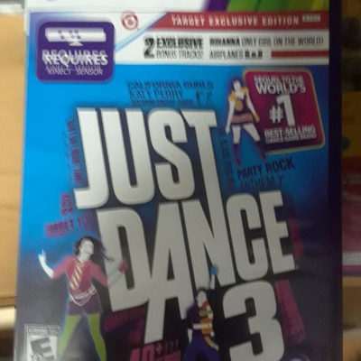 XBOX 360 KINECT "JUST DANCE 3