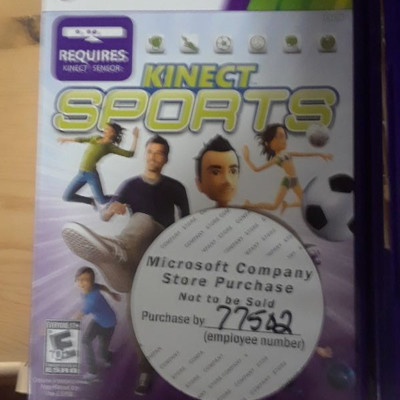 XBOX360 KINECT "SPORTS "
